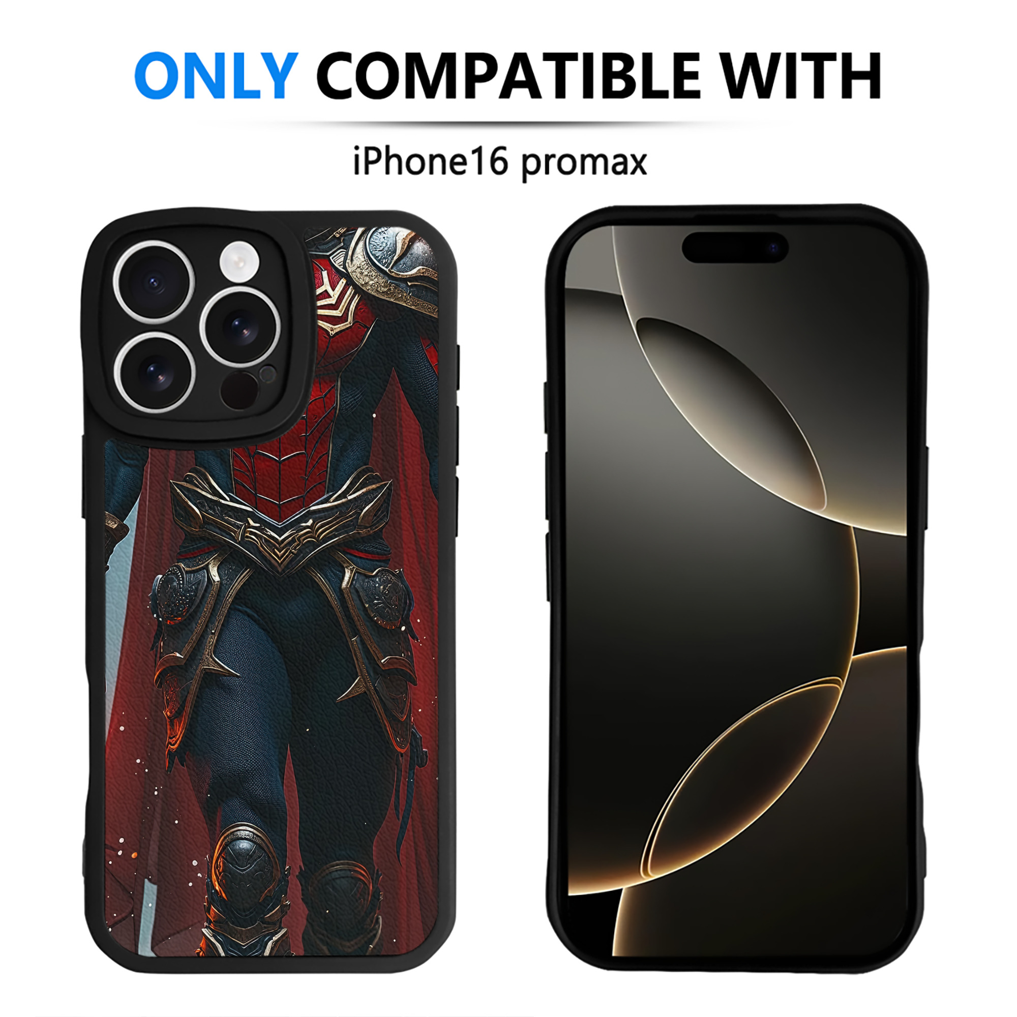 Spider Man スパイダーマン 【iPhone 16シリーズ対応】シリコンスマホケース（レザー調） 材質：シリコン